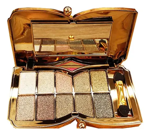 Paleta Glitter Eyeshadow Uifcb 10 Colores Sombras A Prueba