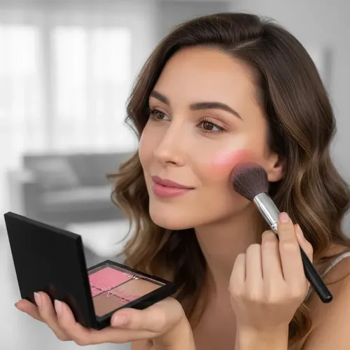 Avon Paleta Blush & Bronze Rubor Iluminador Efecto Bronceado