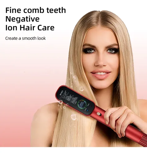 Plancha Cabello Ionico Ceramica Alisadora Antifrizz