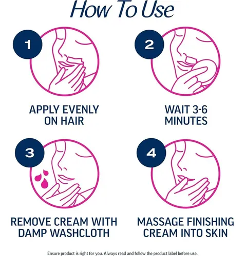 Depilación Facial Veet 3 Minutos (kit 2)