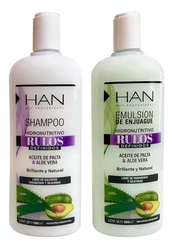 Han Rulos Definidos – Shampoo + Acondicionador X 500ml