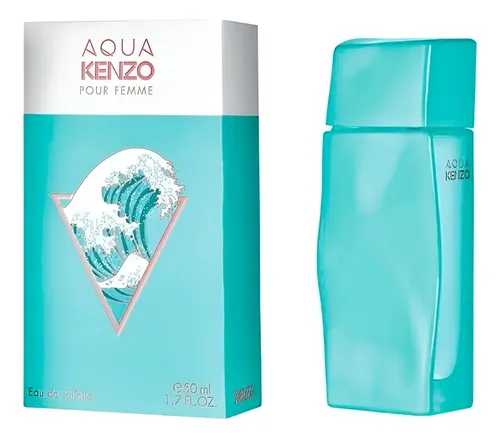 Fragancia Para Mujer Kenzo Aqua Pour Femme Edt 100ml 3c
