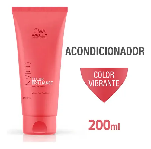 Acondicionador Wella Professionals Color Brilliance Invigo 200 Ml