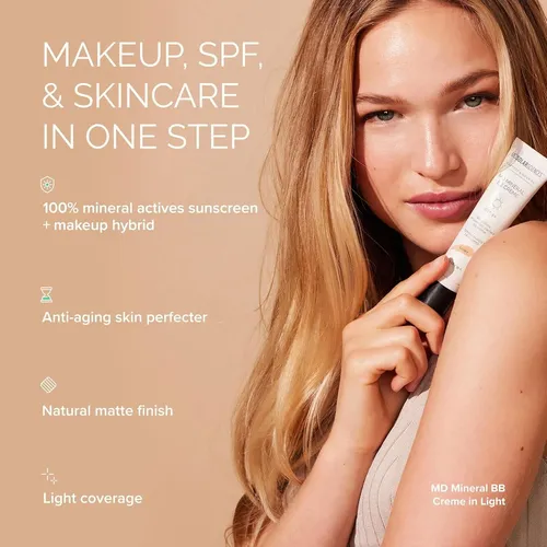 Crema Bb Mineral Spf50 Mdsolarsciences Dark 1.23oz