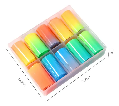 1 Caja De Calcomanías Para Uñas Para Niñas, Manicura, Bricolaje, Hermosas
