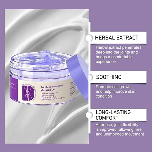 2026 Ba/ Gel Morado For Articulaciones, Crema De Masaje
