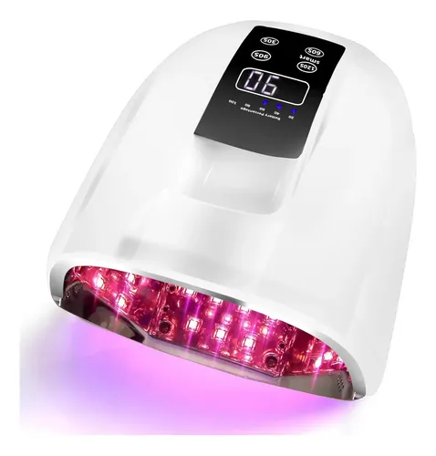 Lámpara De Uñas Uv Led Inalámbrica Linssy 90w Con