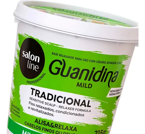 Salon Line Guanidina Mild Alisado Tradicional Pelo Fino 3c