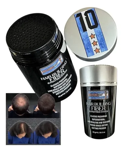 Kit Fibras Capilares/cabello/ Billions Pro/no Toppik/barberi