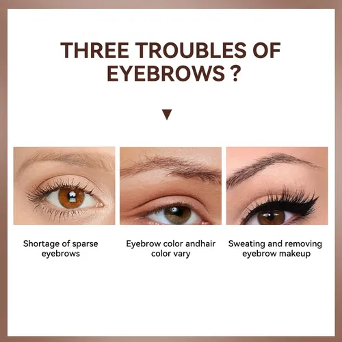 Gel Para Cejas, Resistente Al Agua Y Manchas