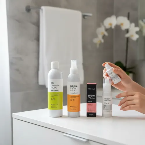 Skincare Facial Piel Sensible Rutina Diaria Biobellus