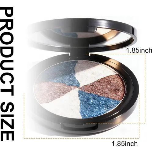 Paleta De Sombras Desert Sunset Glitter U-shinein