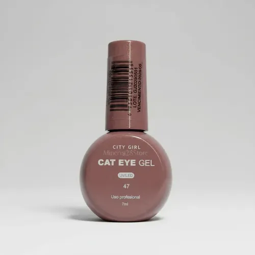 Esmalte Ojo De Gato 7ml Cat Eye Uv/led City Girl Profesional 47