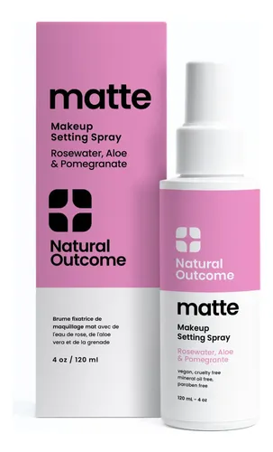 Natural Outcome Spray Fijador Mate 120 Ml