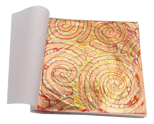 Hojas De Lámina De Oro De De Decoración Re