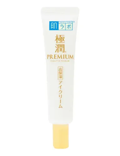 Cuidado de ojos Hadalabo Gokujyun Premium, área de los ojos, 20 g