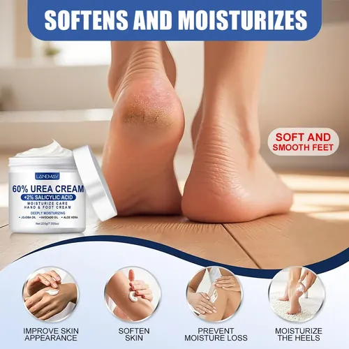 S/ Crema Con 60% De Urea Y 2% De Ácido Salicílico, Cuidado