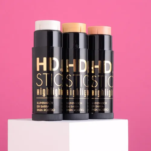 Stick Hd Highlighter – Iluminador En Barra – Katalia Tono Del Maquillaje Silver
