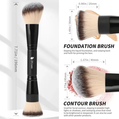Brocha Ducare-foundation, Bronceador De Contorno, Brocha B01