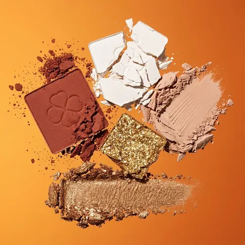 Paleta De Sombras Ojos 18 Tonos Arena Cálida Mate Y Brillo