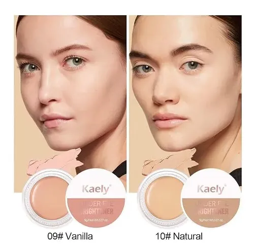 Kaely Corrector Crema Cobertura Total Paleta Con Brocha 12