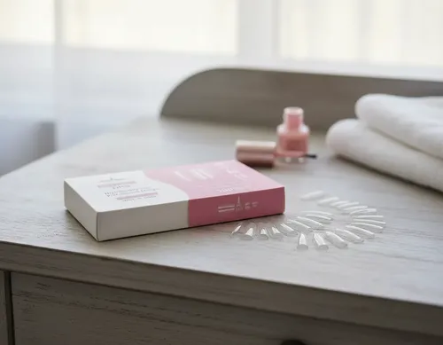 Tips Soft Gel Press On Paris Night Caja X500 Uñas Postizas