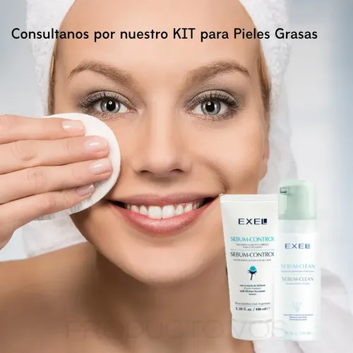 Crema Piel Grasa Acne Granos Grasitud Olesosa Sebum Exel