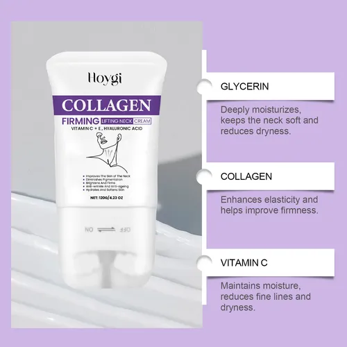Hy/ Crema De Cuello Hoygi Con Rodillo Para Hidratar Y