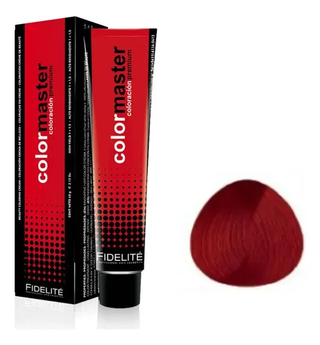 Fidelite Tintura En Crema Coloracion Colormaster Tono 6.66