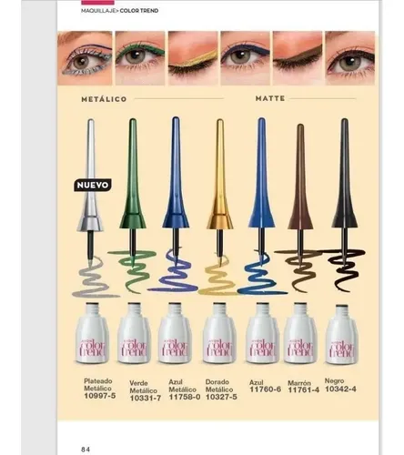 Avon Delineador Líquido Color Trend – Punta Fina – Tati