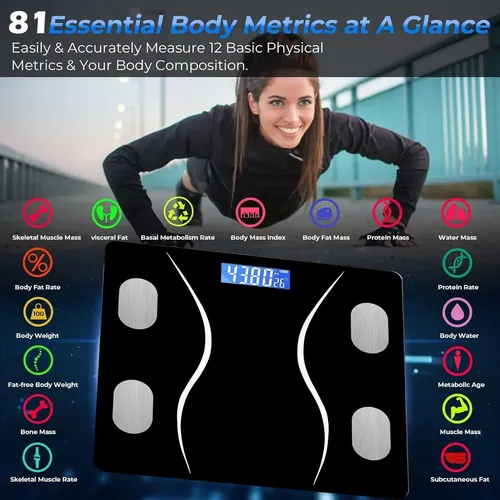Nueva Báscula Inteligente De Grasa Corporal Con Usb