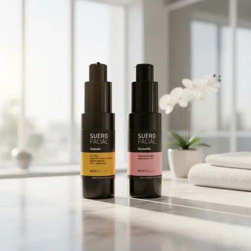 Suero Facial X3 Niacinamida Hialuronico Iluminador Biobellus