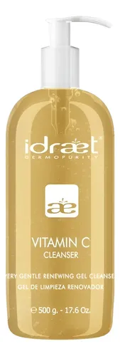 Vitamin C Gel De Limpieza Jabon Liquido Syndet 500ml Idraet