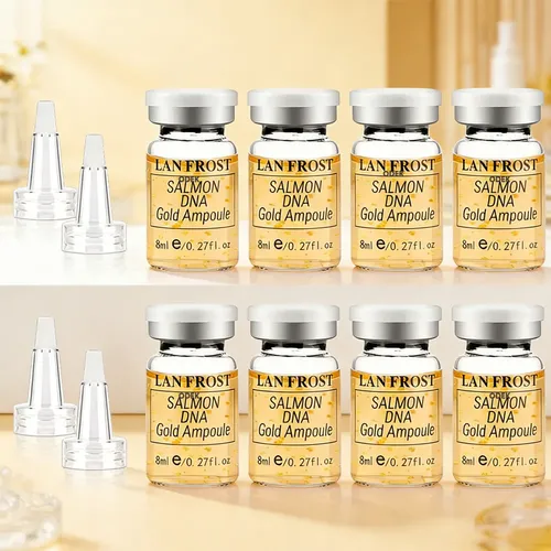 Bálsamo Iluminador Serum Booster Microneedle Dna Cream Gold Bb