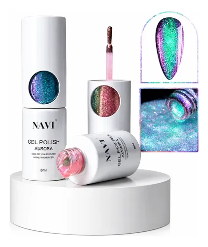 Esmalte Gel Polish Aurora Navi 8ml Uñas Manicura Estética