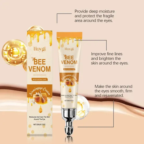 Crema Contorno De Ojos Bee Venom Hoygi 20g Todo Tipo De Piel Día/noche