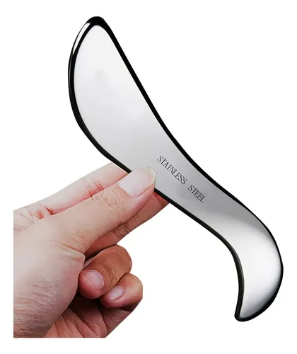Herramienta Raspadora Muscular Gua Sha, De Acero Inoxidable,