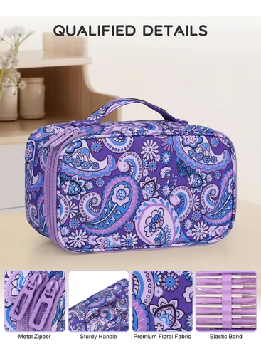 Relavel Bolsa De Maquillaje De Viaje, Pequeña Bolsa De Cosmé