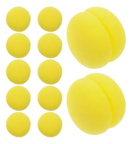 Esponja Enrollable Moderna, 12 Bolas Para Rizar El Pelo