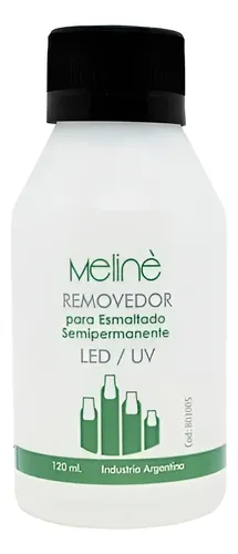 Meline Removedor Para Esmalte Uñas Semipermanentes 120 Ml