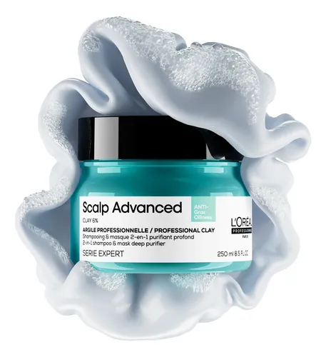 Loreal Shampoo Scalp Advanced Arcilla 2en1 Sham/masc 250ml