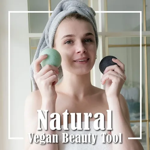 Esponjas Konjac Myhomebody Violetas Y Aloe (juego De 4)
