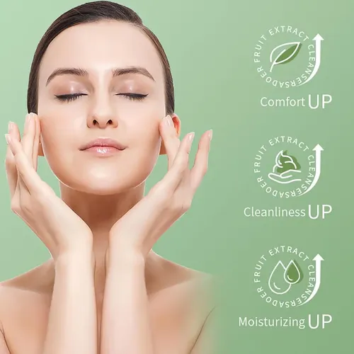 Jabón Facial De Aloe Vera, Limpiador Facial Suave Para