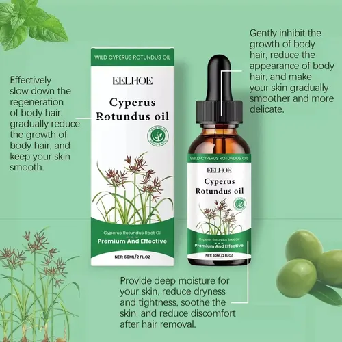 .t Aceite Depilatorio Cyperus Rotundus (2 Unidades) . . T.