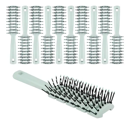Cepillo De Pelo Bulk Fafortune Fashion Green Para Cabello Ri