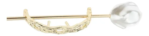 Palillos De Pelo De Metal Dorados, Chinos
