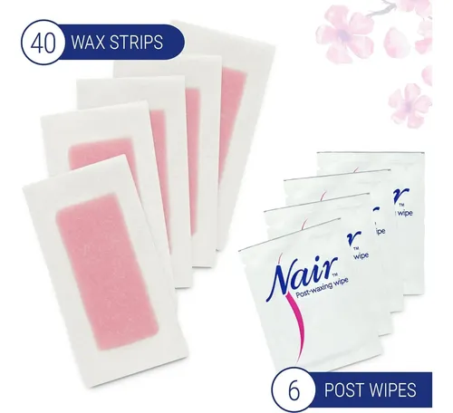Depilación Nair Ready Strips 3×40 Tiras – Piernas Y Cuerpo