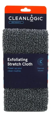 Toallita Elástica Clean Logic Detox Charcoal (paquete De 2)