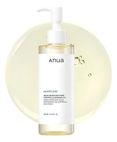 Limpiador Facial Aceite Anua Doble Limpieza Heartleaf 200 Ml