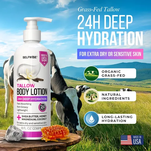 Loción Corporal Selfwise Sebo Y Manteca De Karité 236 Ml
